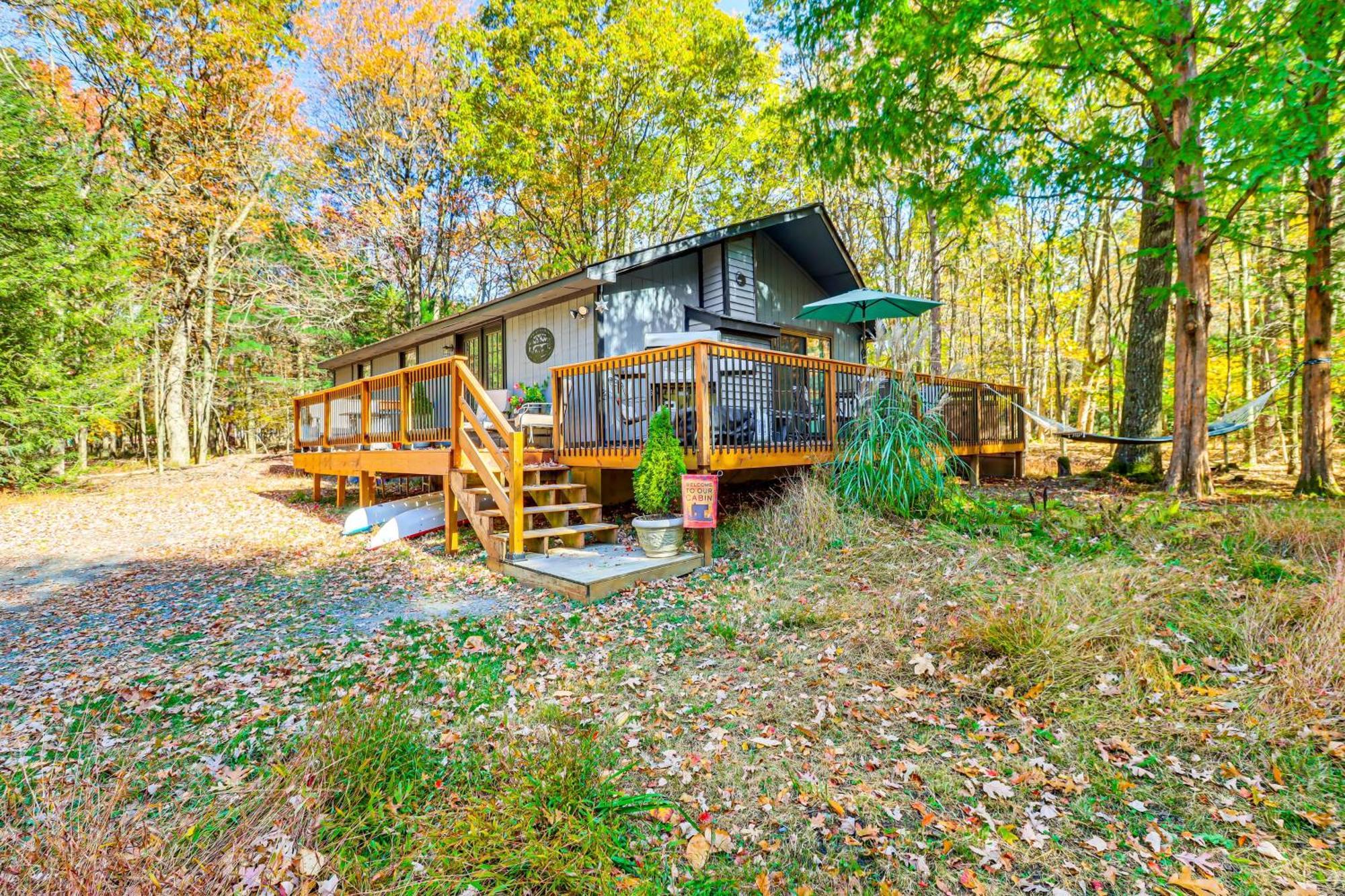 Quaint Jim Thorpe Cabin Retreat, Walk To Beach! Eksteriør bilde